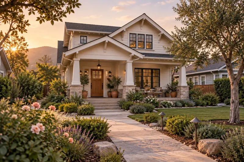 Illustrative home with a welcoming front porch